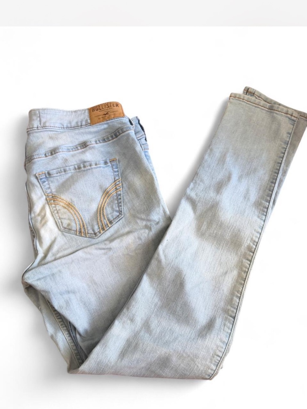 Hollister Pale Blue Skinny Jeans